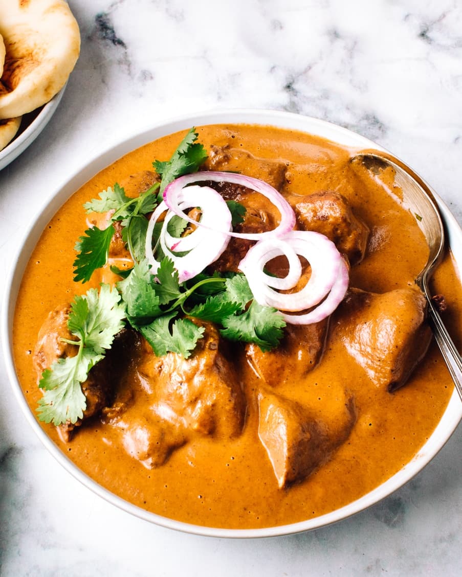 Rich and creamy Butter Chicken - a North Indian delicacy